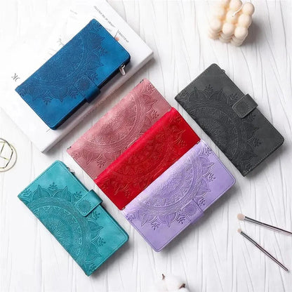 Stylish Leather Lanyard Wallet Case