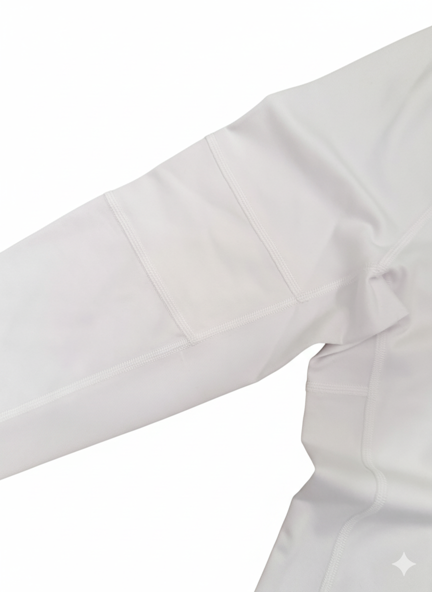 Half-Zip Long Sleeve Top