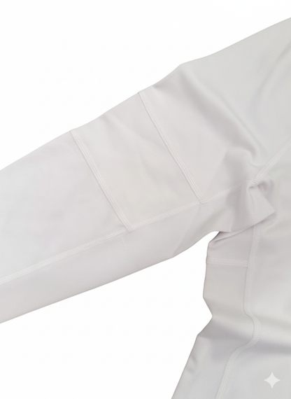 Half-Zip Long Sleeve Top