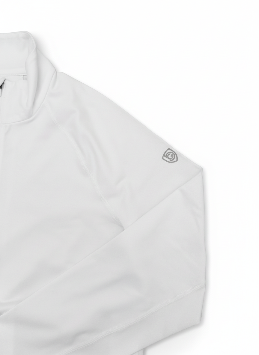 Half-Zip Long Sleeve Top