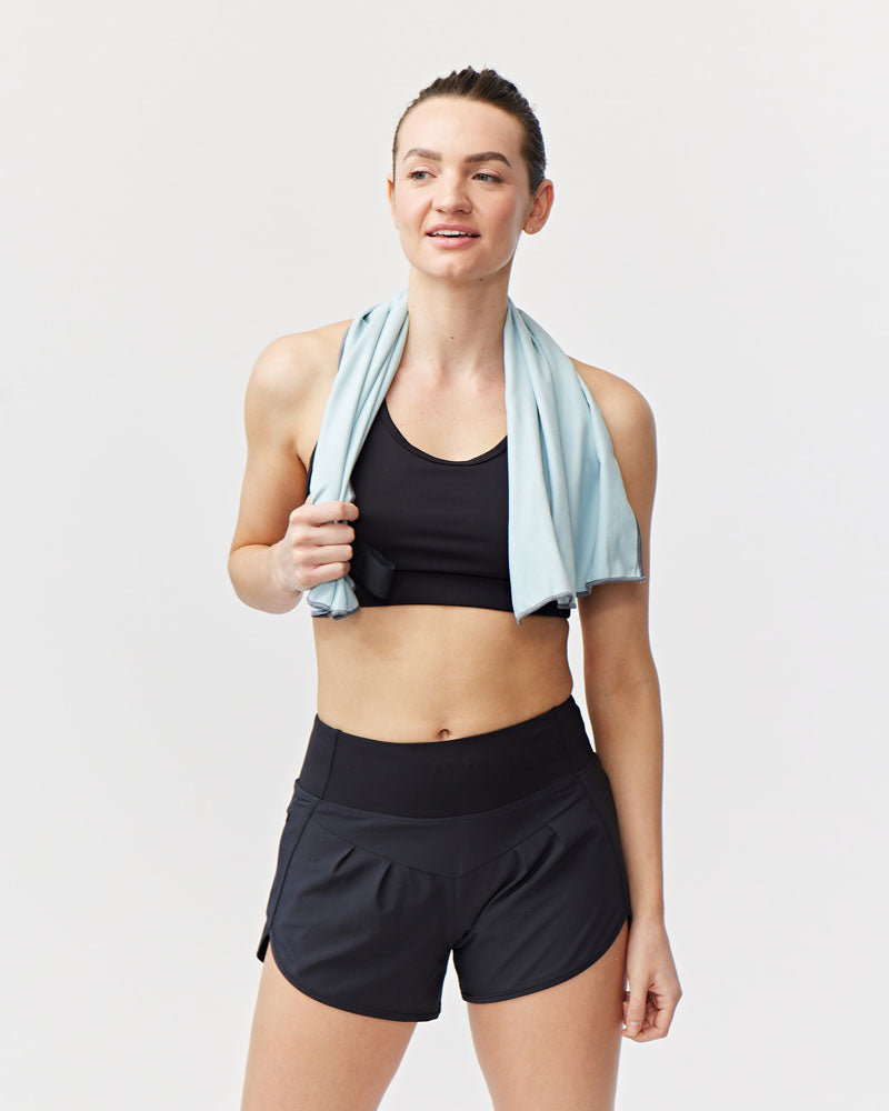 High Rise Running Shorts