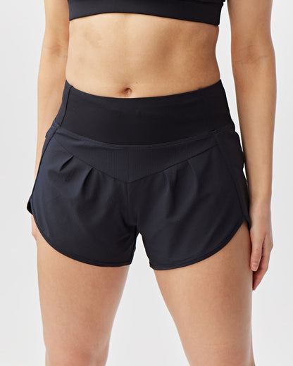High Rise Running Shorts