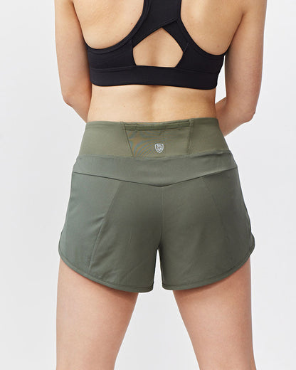 High Rise Running Shorts