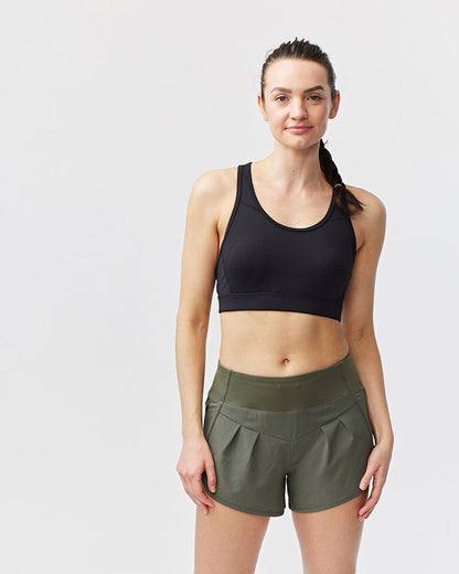 High Rise Running Shorts
