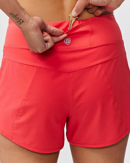 High Rise Running Shorts