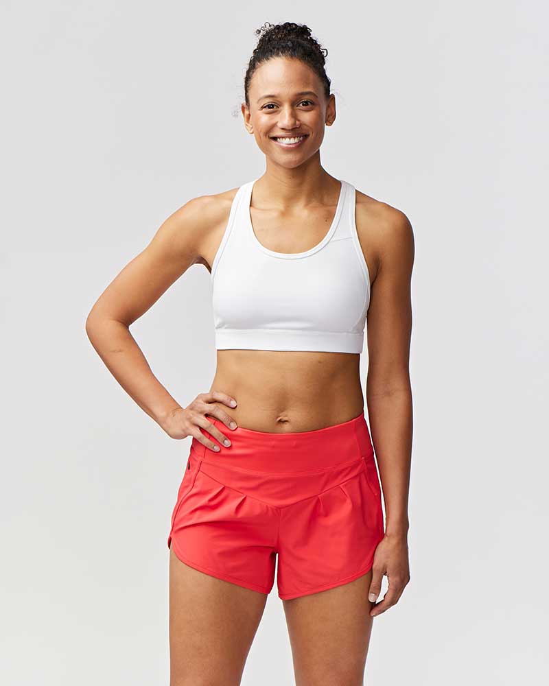 High Rise Running Shorts