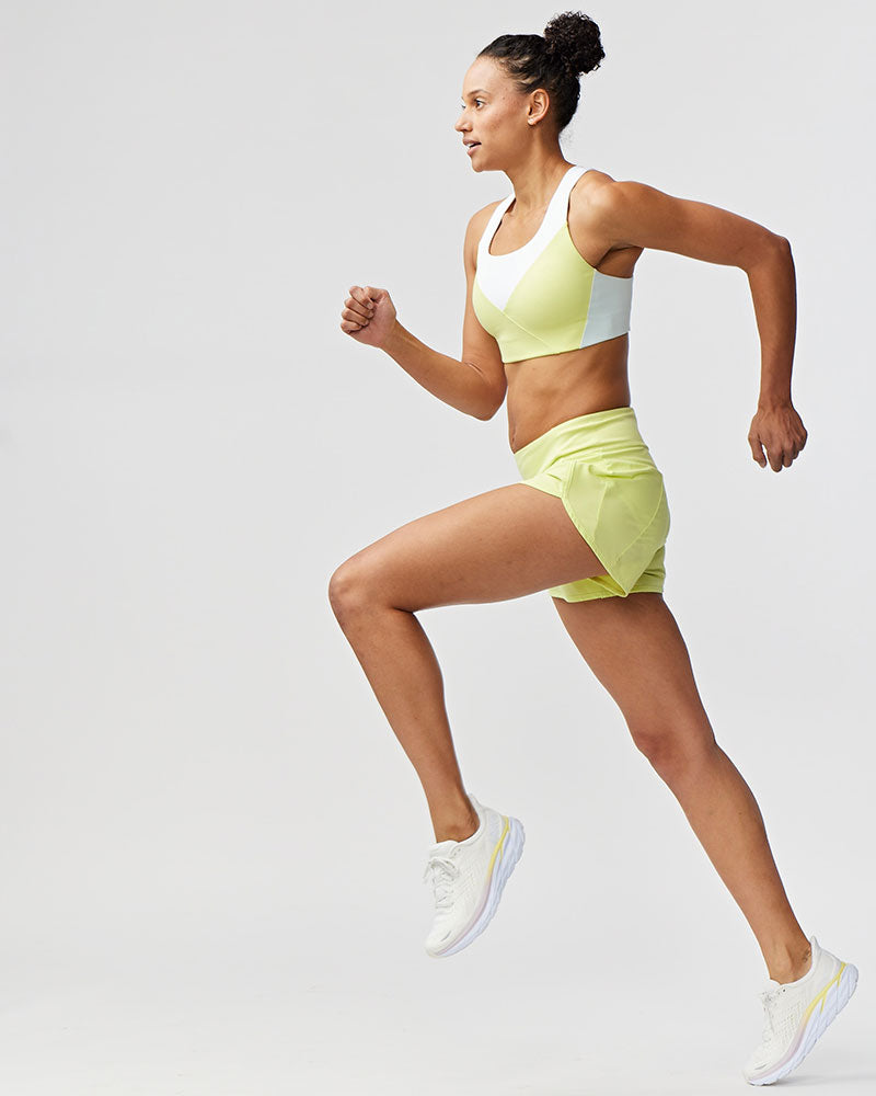 High Rise Running Shorts